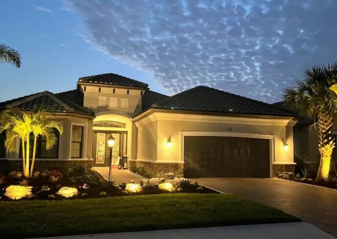 Residential Outdoor Lighting Services. Palm Beach County Hardscape Pros